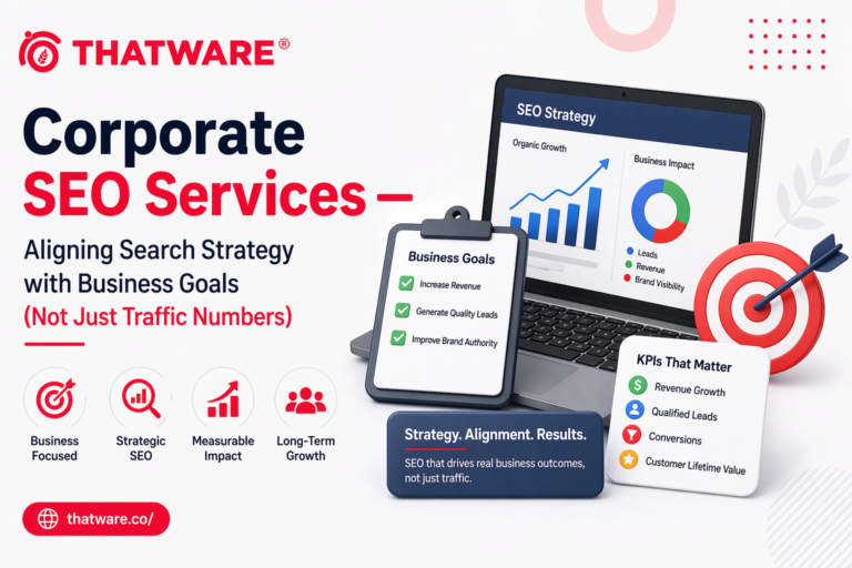 Corporate SEO Services: Aligning Search Strategy with Business Goals (Not Just Traffic Numbers)