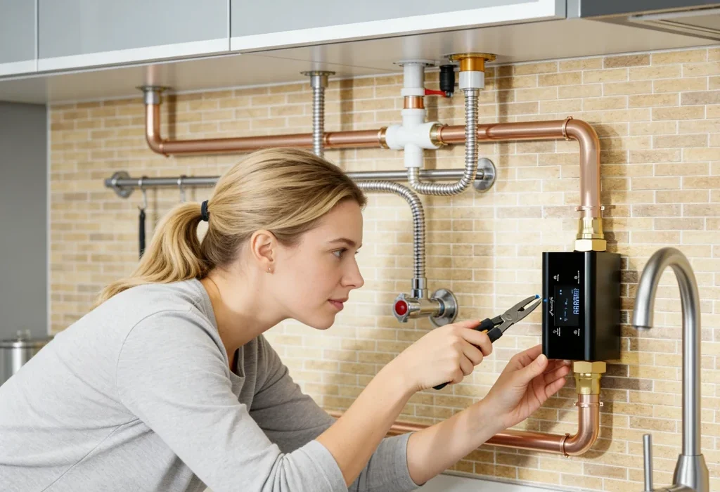Automatic shut-off to conserve water
