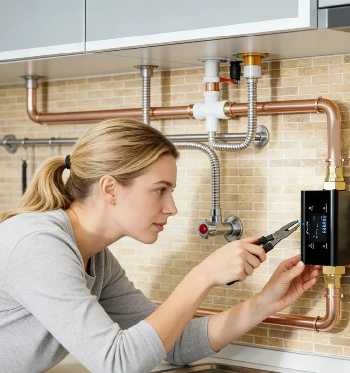 Automatic shut-off to conserve water