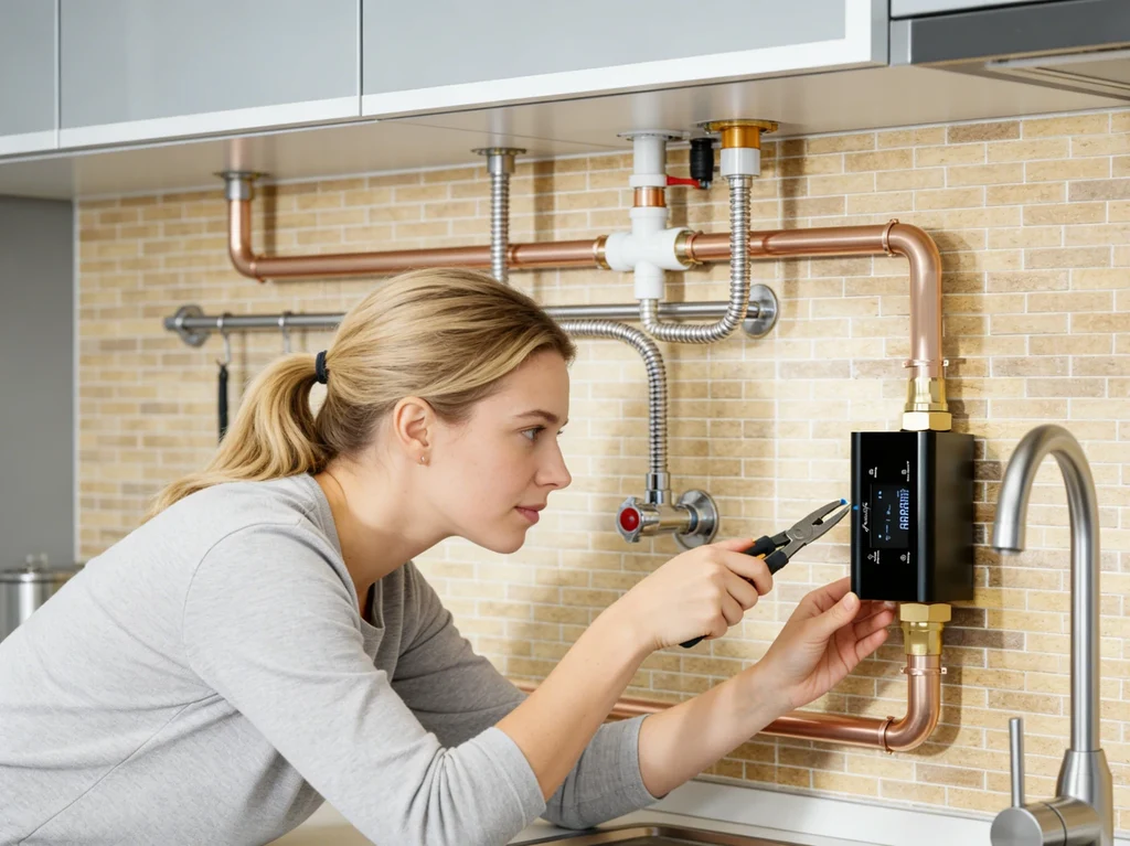Automatic shut-off to conserve water
